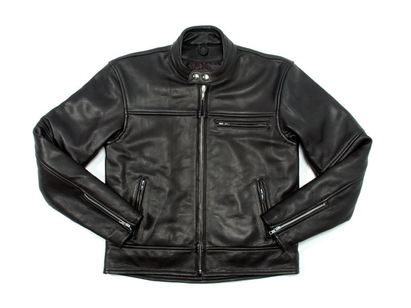 Davida-Black-Leather-Motorcycle-Riding-Jacket-Womens-Ladies
