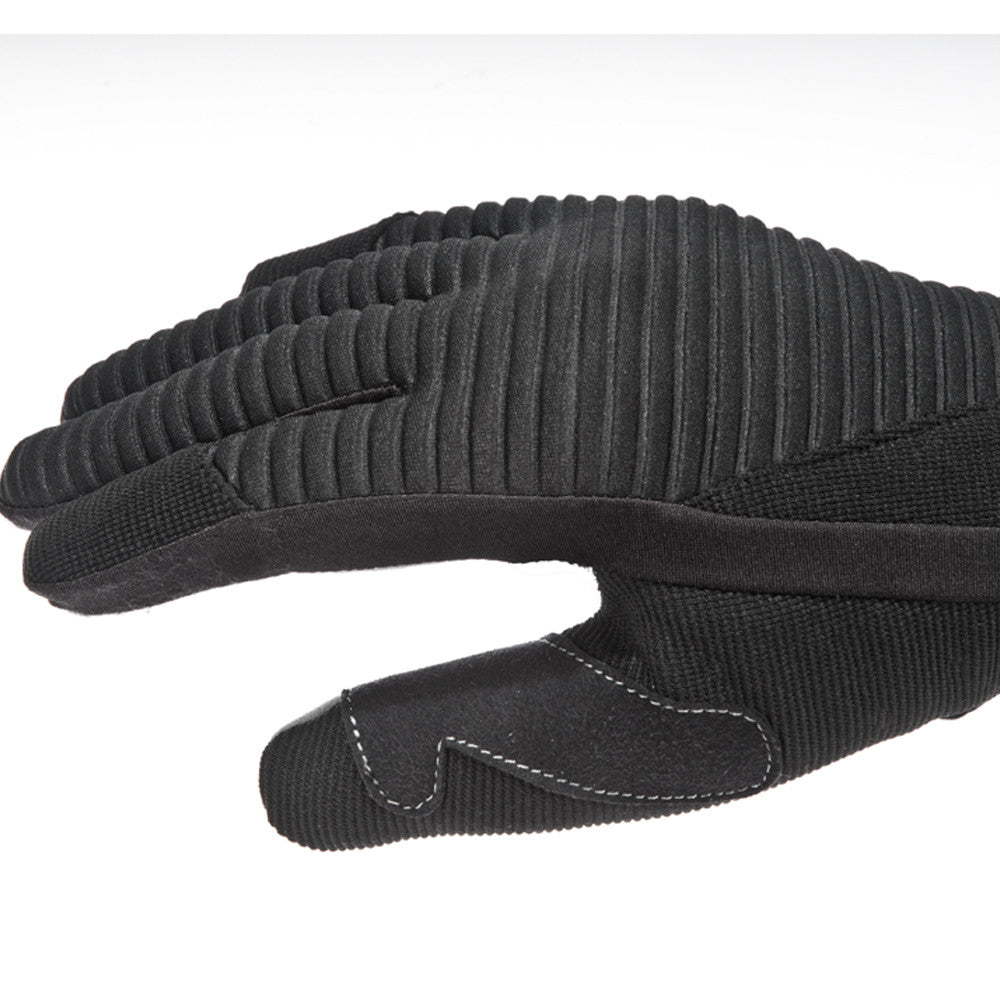 Davida Lightweight Metropolitan Motorcycle Glove  - Grey Suedette Palm / Clear Grip helmets